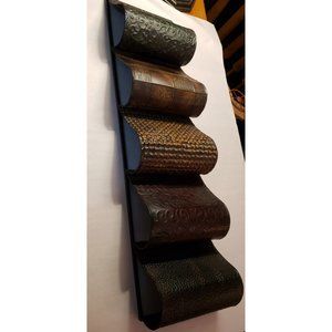 Metal Wall Mount Wine Bottle Or Towel organizer